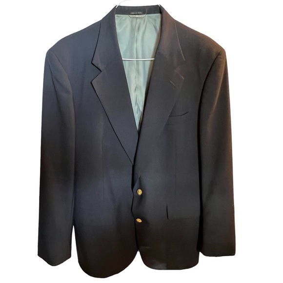 Gerald Austin Bond Street Men's Blue Blazer Jacket  L43‎ - Picture 1 of 12